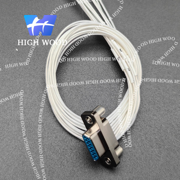 Quality J30J SERIES MICRO-D Connectors,J30J-15TJL L=200 ,J30J SERIES TWISTED PIN MICRO RECTANGULAR ELECTRICAL CONNECTOR for sale