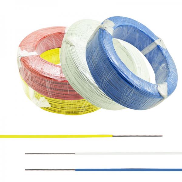Quality Heatproof PTFE Insulated Wires Single Core With Various Colors for sale