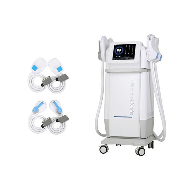 Quality 200Hz Frequency 4000W Laser Beauty Machine 4 Handles EMS Muscle Stimulator for sale