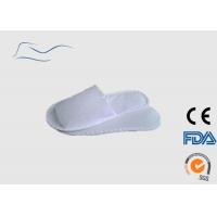 China 40G Disposable Open Toe Slippers ,  Eco Friendly Non Woven Shoe Cover factory