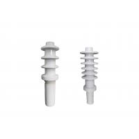 Quality IEC Standard White 25kV Ceramic Power Line Insulators for sale