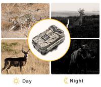 China Advanced Trail Camera Deer Hunting Wildlife Camera 30MP 1080P HD Night Vision CMOS Infrared factory