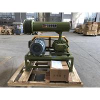 china 1.5KW-15KW BK Type Three Lobes Roots Blower Of Army Green With Low Noise