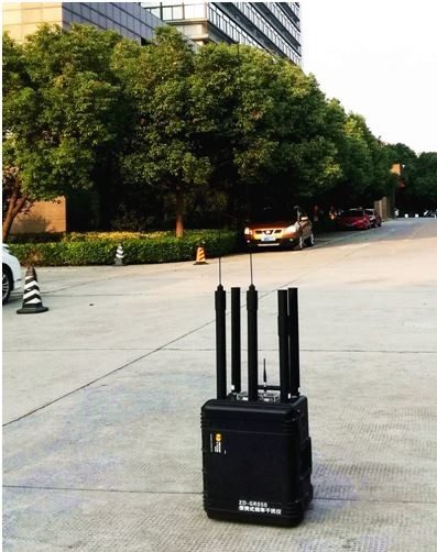 Quality 120 Watt Car Remote Control Jammer , 100m High Range Mobile Jammer for sale