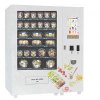 China Touch Screen Refrigerated Salad Vending Machine , Healthy Food Vending Locker With Lift factory