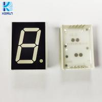 China 1 Inch One Digit 7 Segment Display Common Cathode For Digital Panel Meters factory