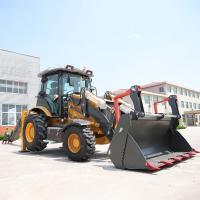 China Diesel Tractor Loader Backhoe 1.2ton Agriculture Tractor Machine 0.1cbm Bucket factory