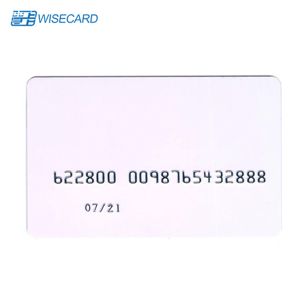 China RFID WCT PVC ID Card Anti Scratch ISO14443A Frosted NFC Lamination factory