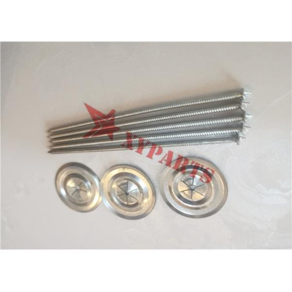 Quality 12ga Galvanized Steel Marine CD Weld Pins With Self Locking Wahser For Thermal for sale