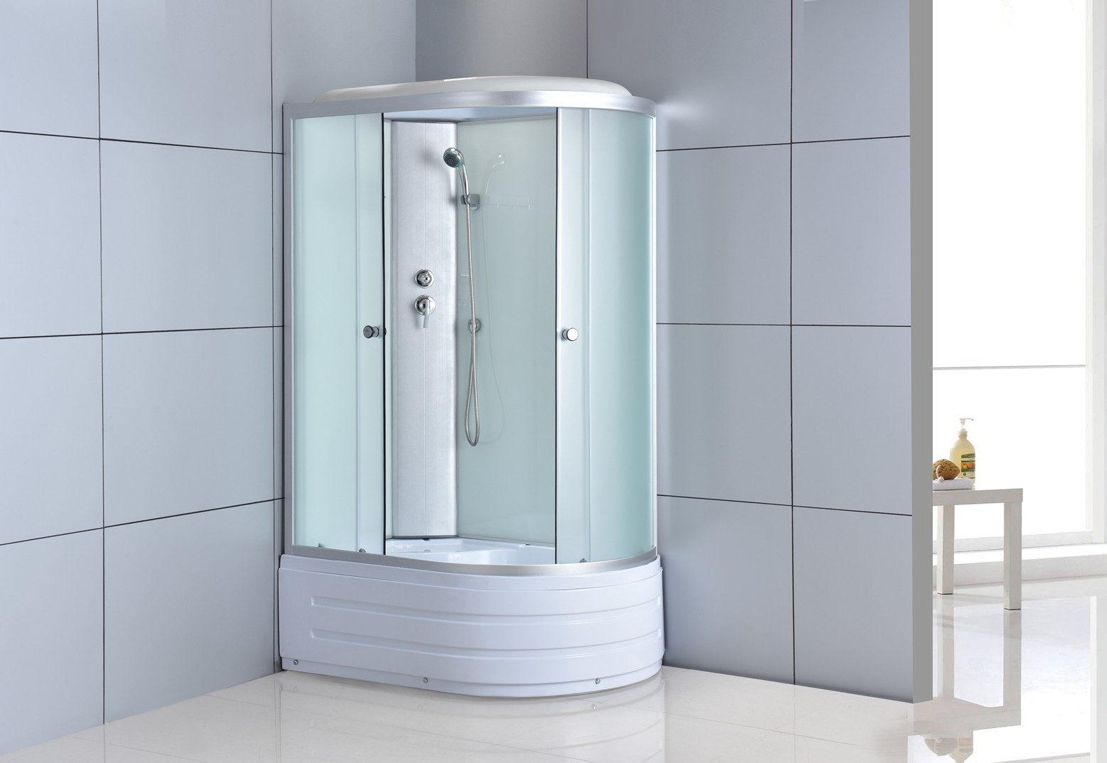 China 800x800x2150mm Bathroom Quadrant Shower Enclosures factory