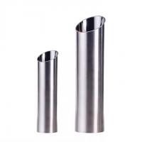 China 316 304 Stainless Steel Sanitary Pipe 0.6mm-5.0mm Round Mirror Tube factory