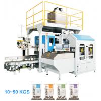 China 900bags/H Heavy Woven Bag Rice Packaging Machine PLC Control factory