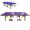 China 9ft Professional Table Tennis Table Cheap Standard Size Folded Portable Table Tennis Table factory