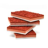 China All Weather Resistant IAAF Certified Tracks , Synthetic PU Running Track factory