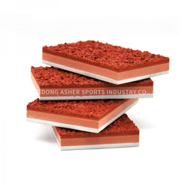 Quality All Weather Resistant IAAF Certified Tracks , Synthetic PU Running Track for sale