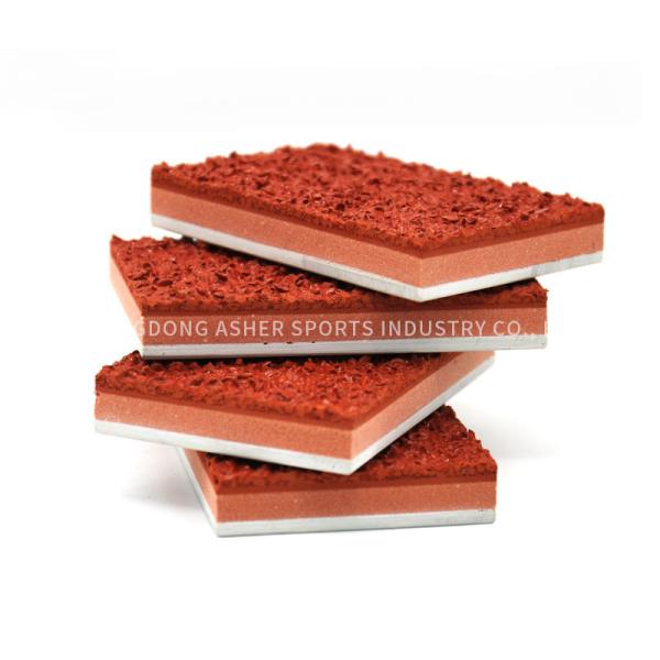 Quality All Weather Resistant IAAF Certified Tracks , Synthetic PU Running Track for sale