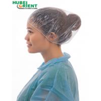 China Disposable Round Polythene Surgical Bouffant Caps factory