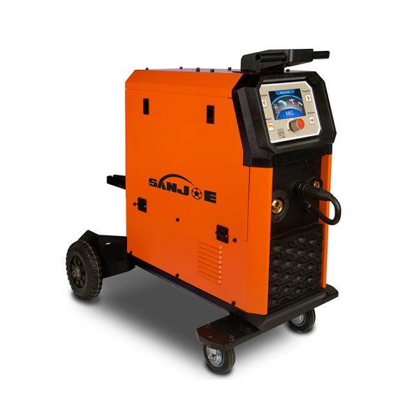 Quality IGBT MIG LCD Welding Machine 5 Inch Cnc Synergy Multi Process 350A for sale
