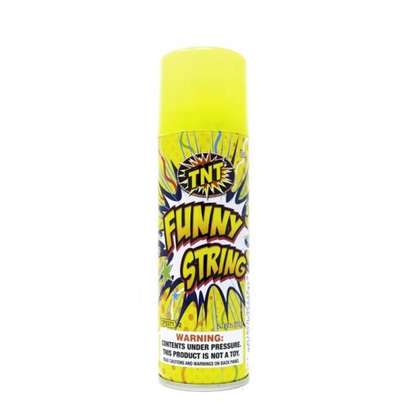 Quality ISO9001 Multicolor Silly String Spray Practical Durable For Party for sale