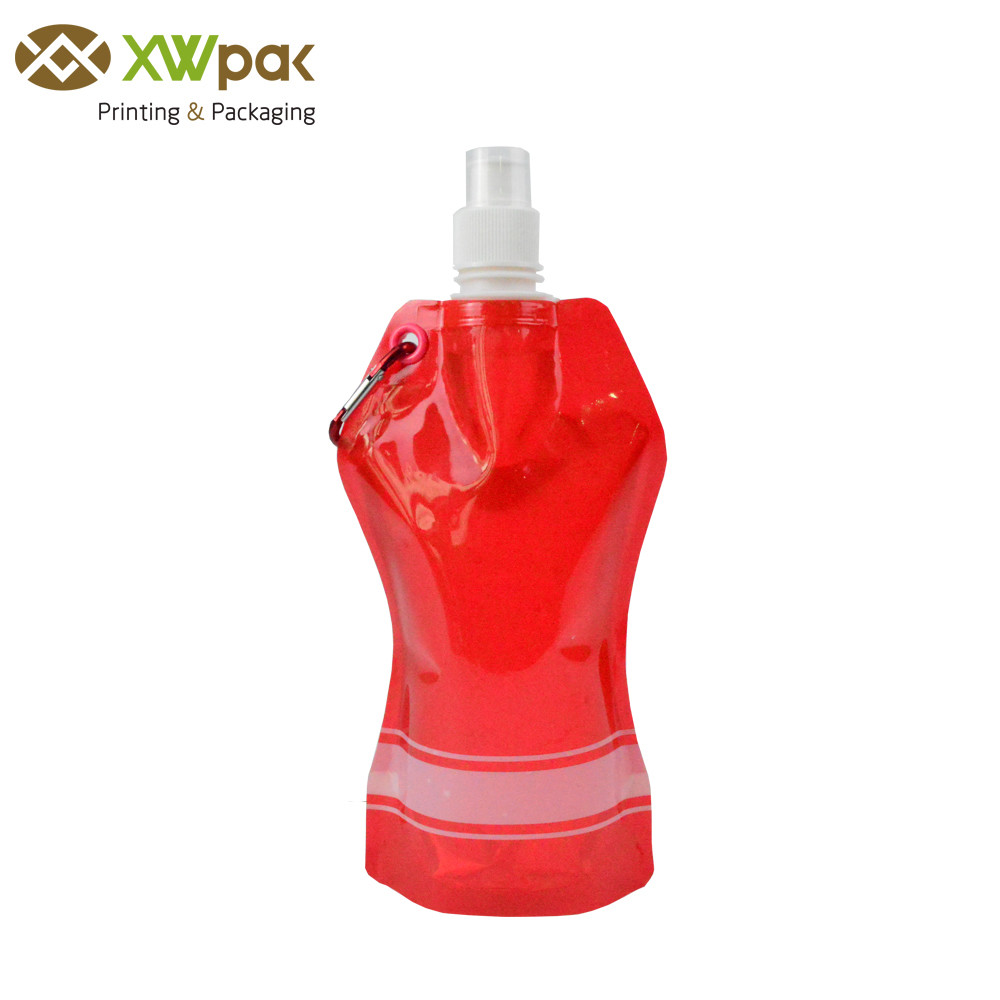 China Custom Shape Food Grade Spout Pouch Bag Disposable Packing Fruit Jelly Plastic factory