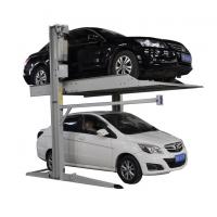 Quality 2m/min Double Decker Parking System PJS Two Post Hydraulic Car Lift for sale