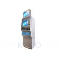 China Financial Services Automated Payment Kiosk 300 Lumens/M2 Brightness Monitor factory