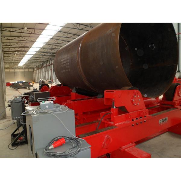 Quality 50000 Kg Large Rotary Welding Positioner Machine Wind Tower Fit Up Welding Rotators for sale