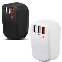 china (Qualcomm Certified )Quick Charge 3.0 40W 3-Port USB Wall Charger