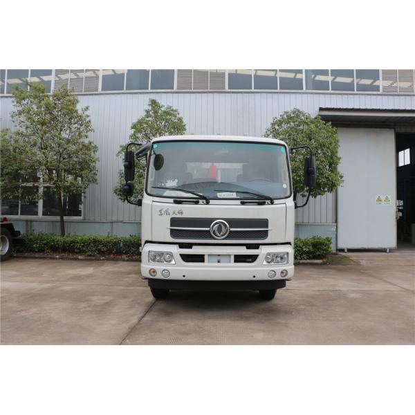 Quality Dongfeng Hook Lift Garbage Truck , 12 Tons 12cbm Roll Off Container Garbage for sale