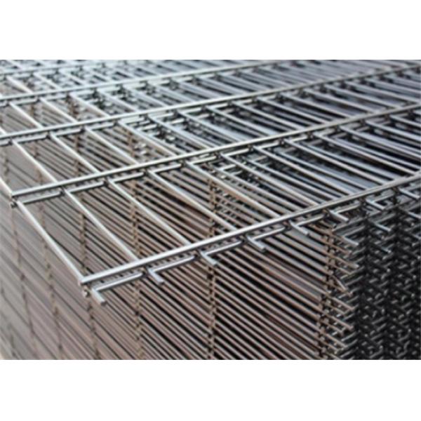 Quality Pvc Coated Double Wire Mesh Fence , Durable Metal Mesh Fencing Easy Install for sale