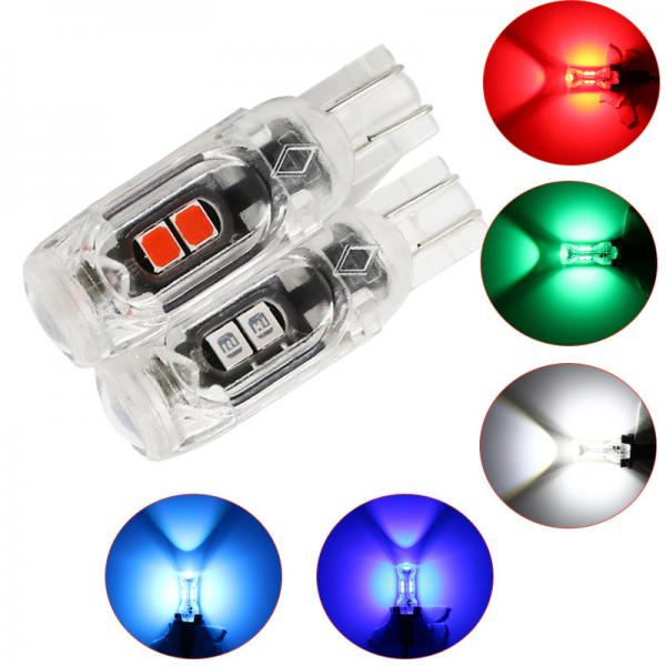 Quality LED High Brightness Automotive LED Light Bulbs T10 3030 5SMD Canbus License for sale