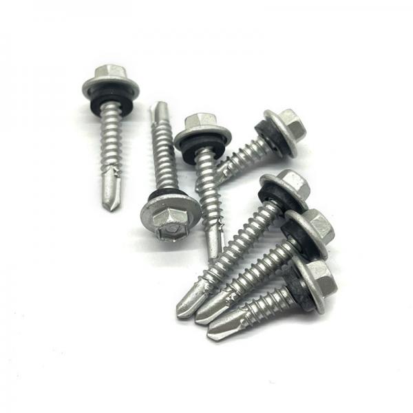 Quality 316 Stainless Steel Roofing Screws Stainless Hex Cap Screws Metric for sale