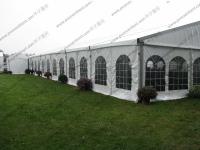 China Luxury Transparent PVC Cover Clean Span Wedding Event Tents As Outdoor Banquet Hall factory