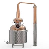China Customization Voltage GHO Whiskey Stills Copper Equipment for Wine Beer Alcohol factory