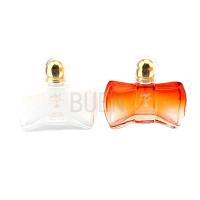 Quality Glass Perfume Spray Bottle With Double Layer Sand Cover Bayonet 50ml for sale