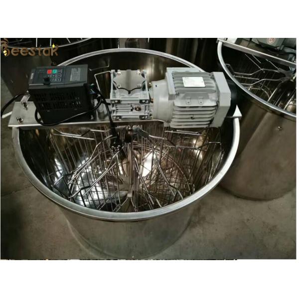 Quality 6 frame radial honey extraction machine beekeeping electric Horizontal motor for sale