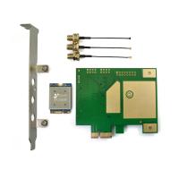 China BLE5.2 PCI E Wireless Network Card WiFi 6E QCA206X 3000Mbps Wireless Network Adapter Card factory
