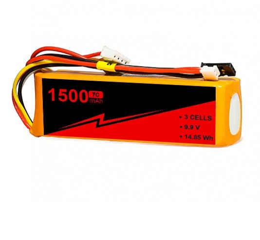 Quality High Voltage 7C FPV Lipo Battery 3s 1500mah Lipo Battery 9.9V Transmitter Pack for sale