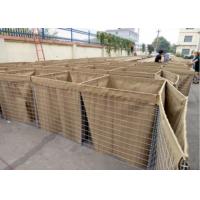 Quality Galvanized Welded Military Hesco Barriers Bastion With Sand For Defence for sale