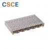 China 1 * 6 Ports SFP Cage Connector Dust Plug Cap Cover Communication Module factory