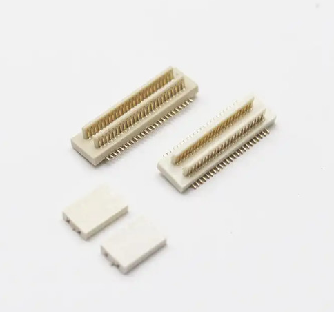 Quality 0.5mm Pitch Female SMD SMT PCB Header Connectors 20P 40P 50P Side Entry Type BTB Connector for sale