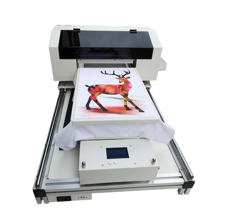 China A3 Flatbed Printer A3 Dtg Printer For T Shirt For Canvas Shoes Bag T-shirt Printing Machine for sale