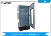 China Digital Panel Vertical Medical Laboratory Refrigerator 2-15 Degree For Blood Storage 220v 50hz factory