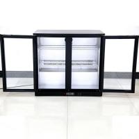 China 900*520*835mm Commercial Glass Door Coolers 208L Double glass display fridge for sale