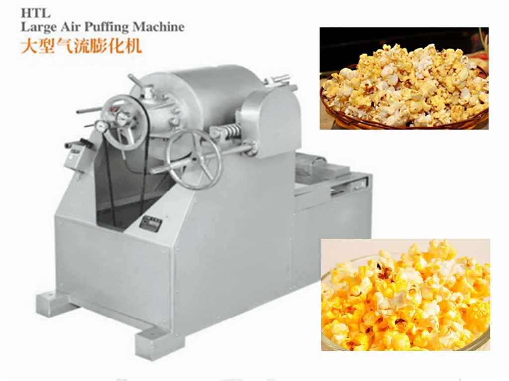 China ISO9001 Candy Packaging Machine / Large Air Puffing Machine For Cake , Bread And Rice Bar factory