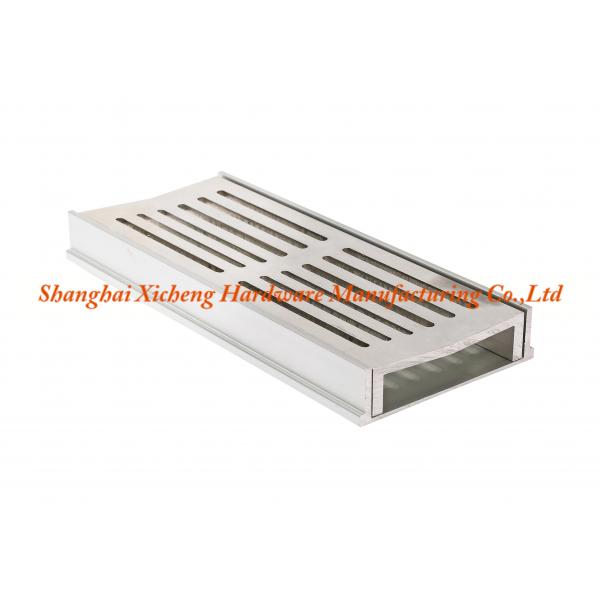 Quality Fully Elded Design Floor Drain Cover 1m Length For Public Walkways 1.2mm Thickness for sale