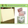 China Anti Curl Wood Pulp Board Paper , GC1 GC2 / C1S Ivory Card Paper For Book Covers factory
