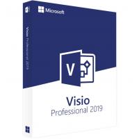 Quality Lifetime License Microsoft Visio Pro 2019 , Ms Visio Professional 2019 Full for sale