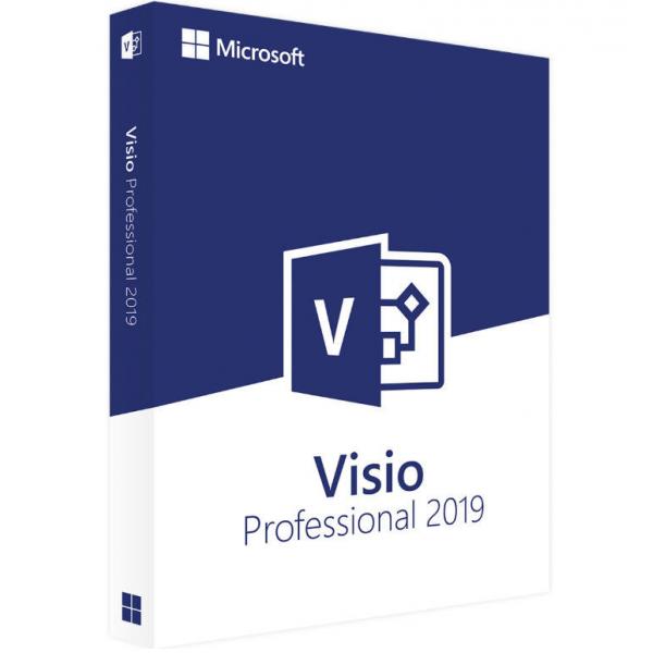 Quality Lifetime License Microsoft Visio Pro 2019 , Ms Visio Professional 2019 Full Versio for sale