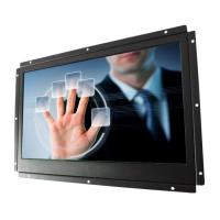 China Flat Pro Capacitive Open Frame Touch Monitor For Industrial , 50000 Hours Lifetime factory